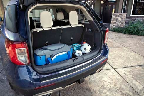 2021 Ford Explorer Cargo Space