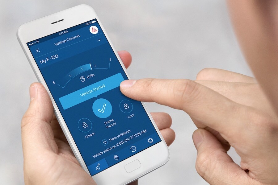 Ford F-150 mobile app