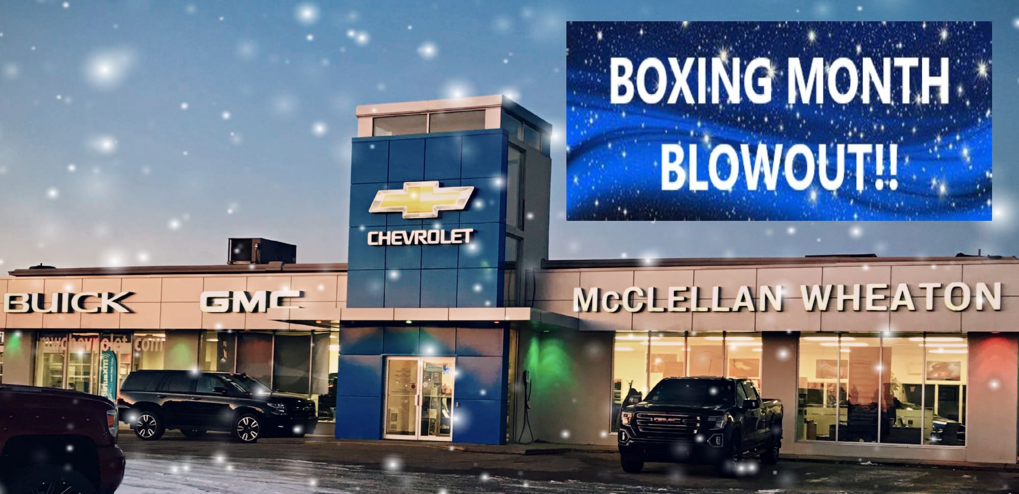 McClellan Wheaton Chevrolet Ltd. New Buick, Chevrolet, GMC Dealership