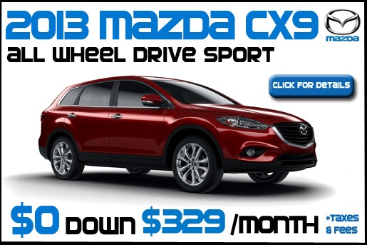2013 Mazda CX9 at McDonald Mazda Denver, CO