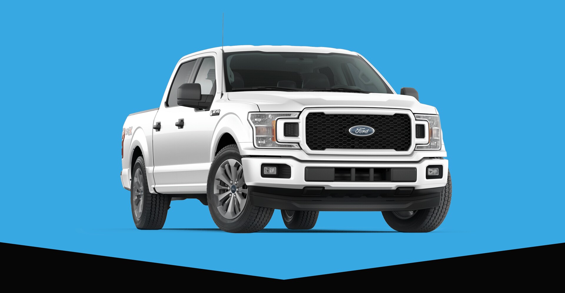 2018 Ford F-150 XL SuperCrew STX shown
