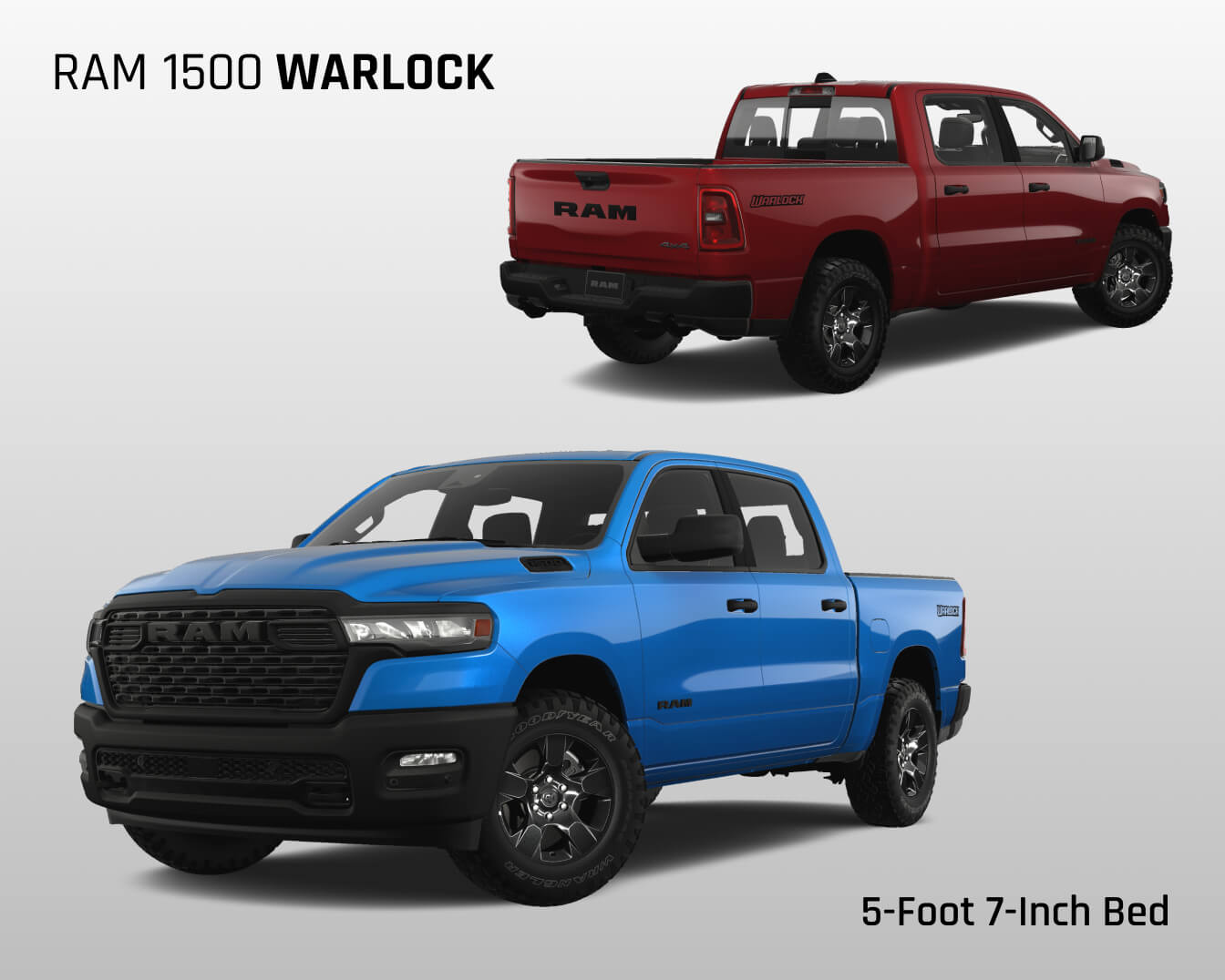 Ram 1500: 5-Foot 7-Inch Bed