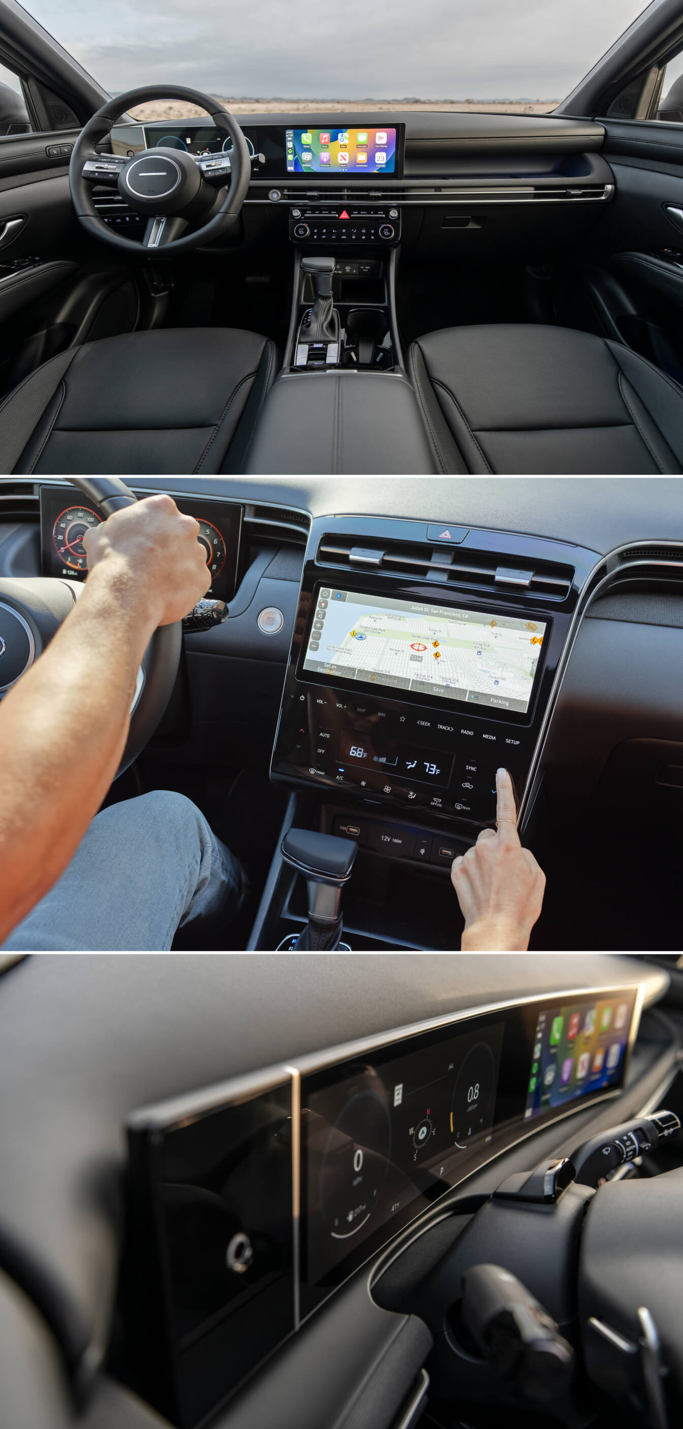 Hyundai Santa Cruz Interior Features