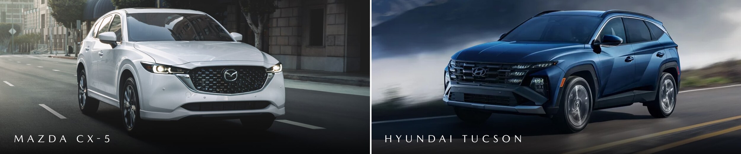 Mazda CX-5 Vs. Hyundai Tucson