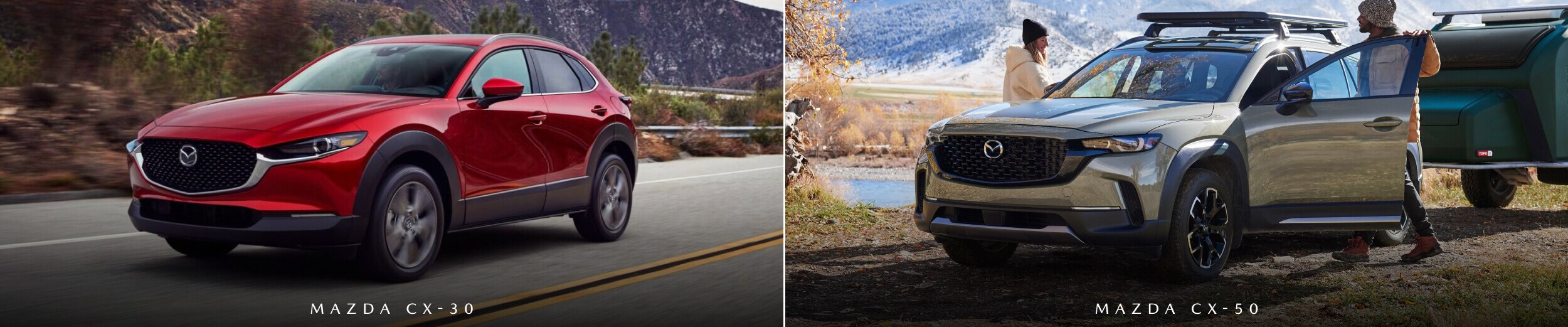 Mazda CX-30 Vs. Mazda CX-50