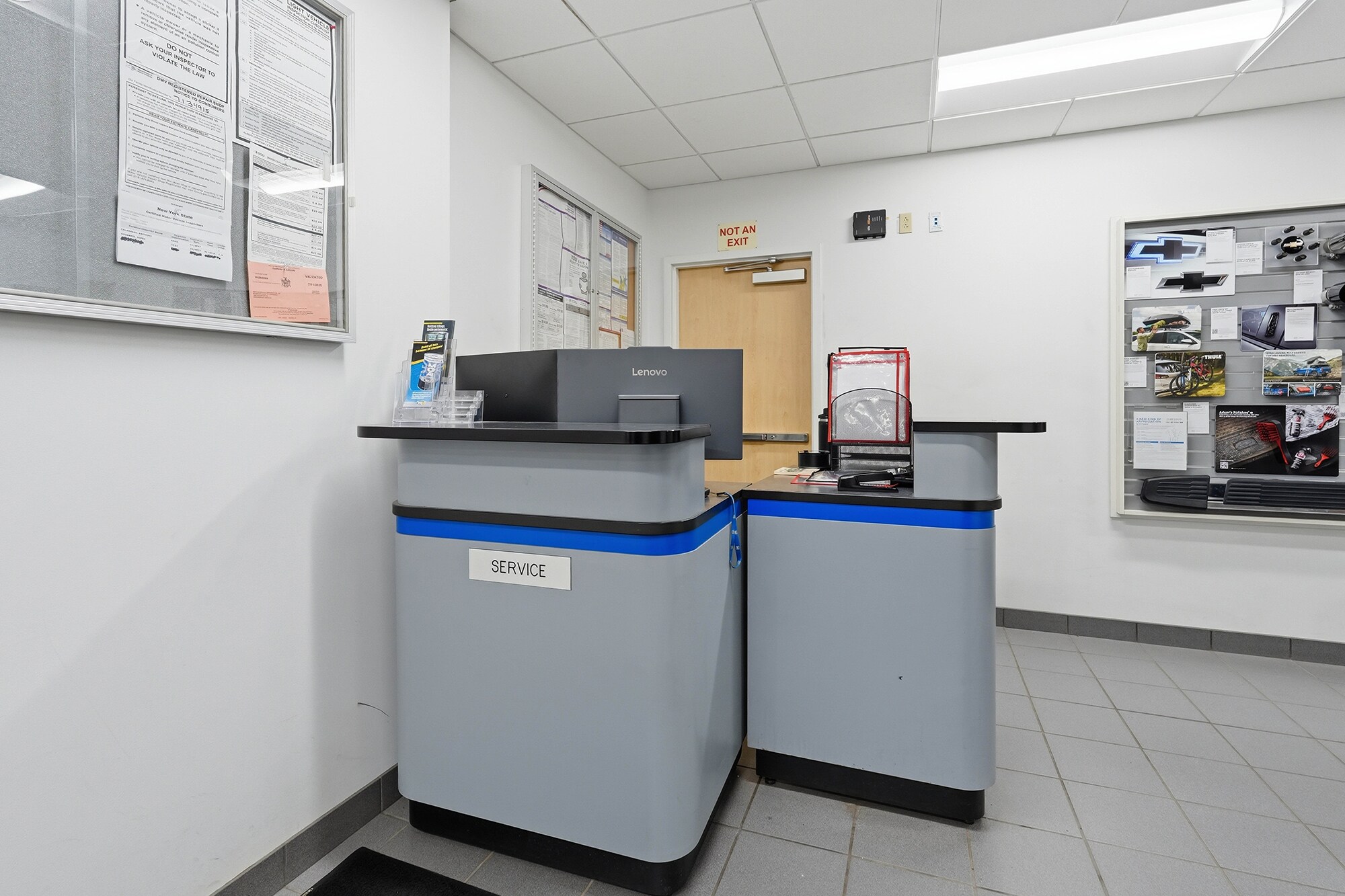 Parts counter at McGee Chevrolet of Greenwich in Greenwich, New York