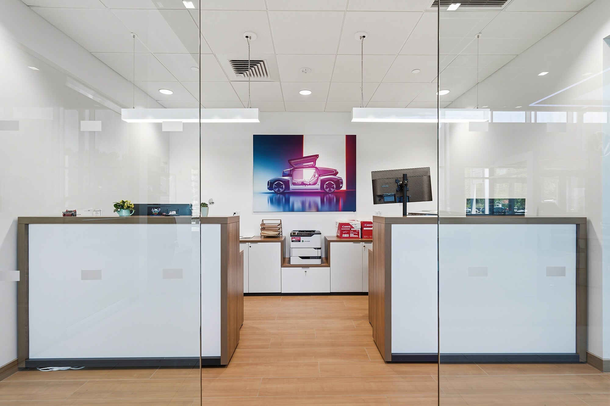 Parts counter at Audi Lenox in Lenox, Massachusetts