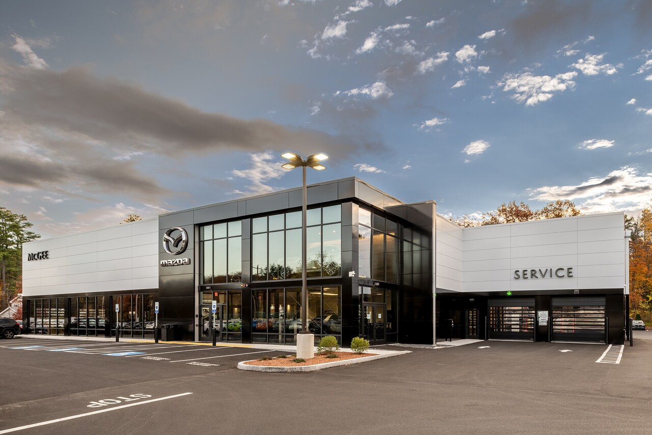 McGee Mazda Claremont dealership exterior