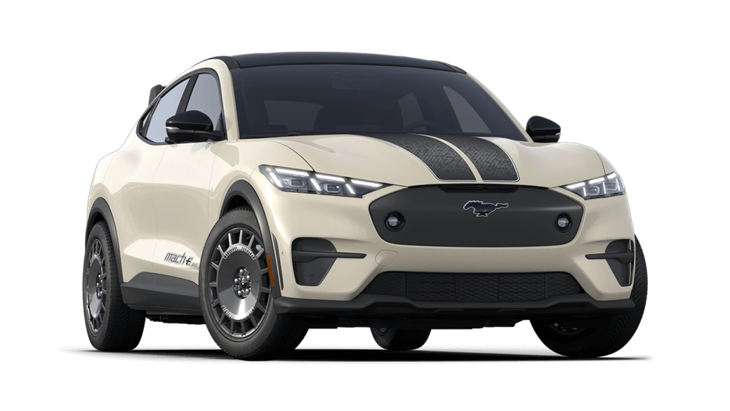2025 Ford Mustang Mach-E Rally in Desert Sand