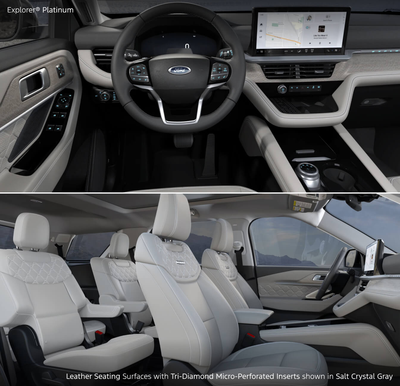 2025 Ford Explorer Platinum Interior