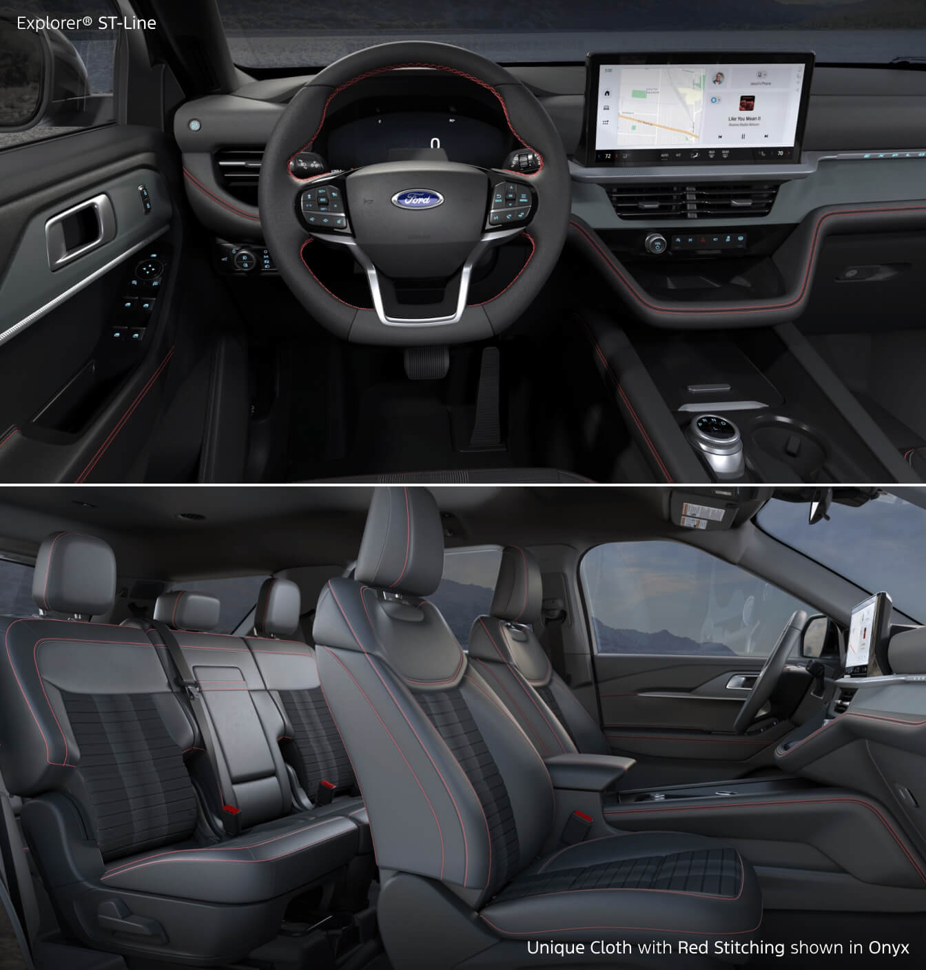 2025 Ford Explorer Interior Features by Trim Level