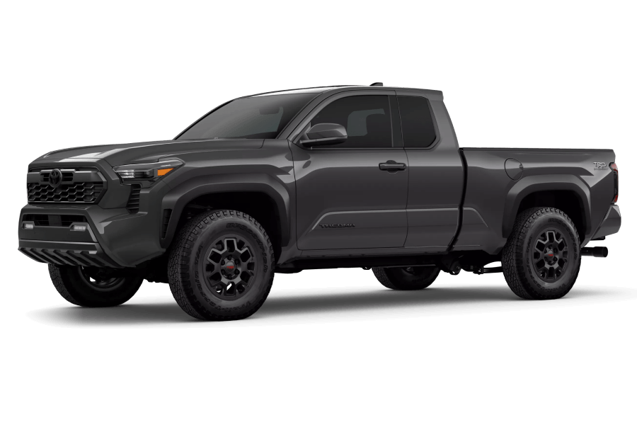 2026 Toyota Tacoma TRD PreRunner in Underground in three quarter angle.