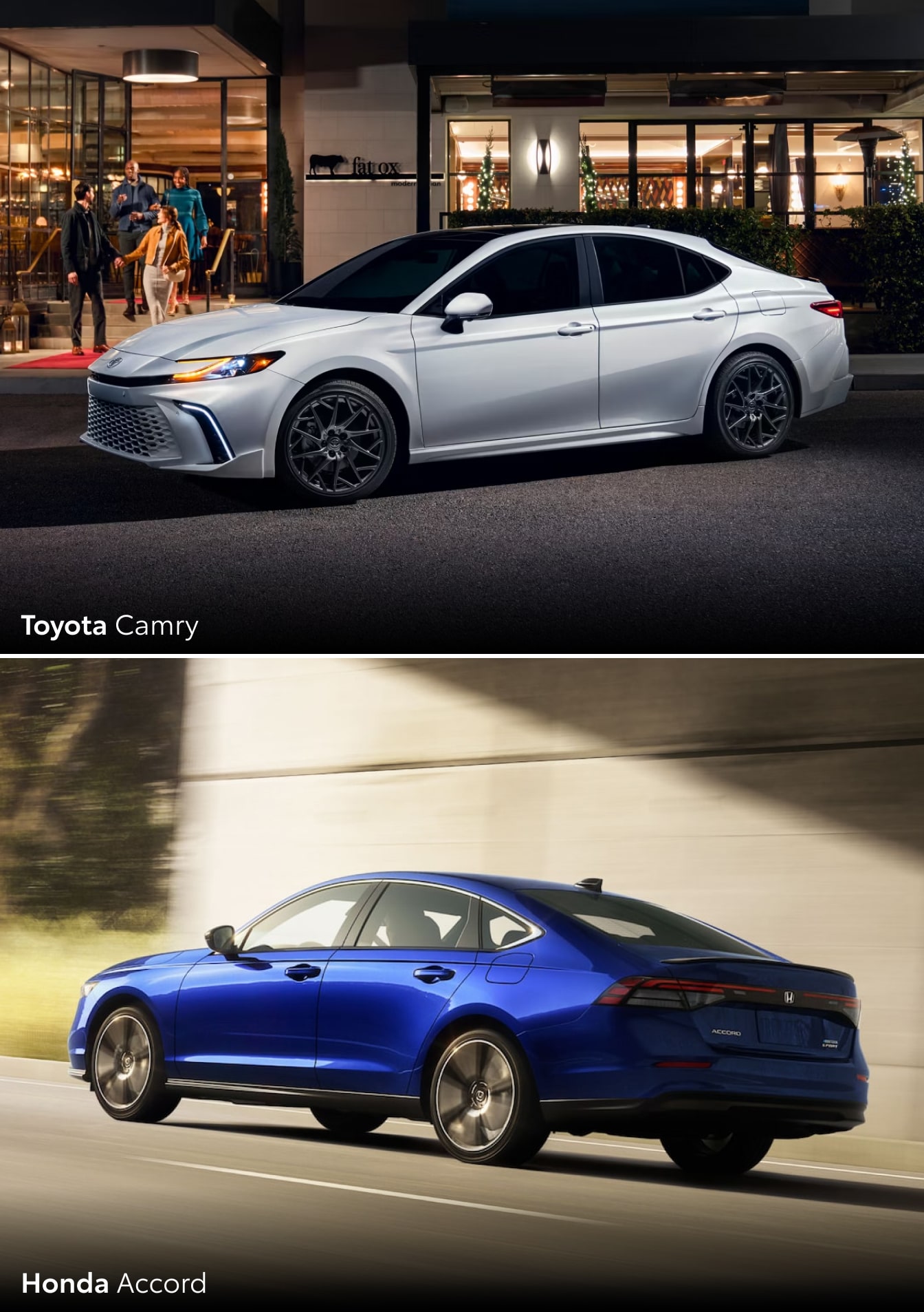 2025 Toyota Camry vs. 2024 Toyota Camry Dimensions