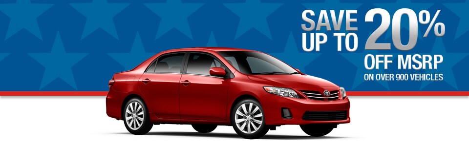 Memorial Day Discounts!