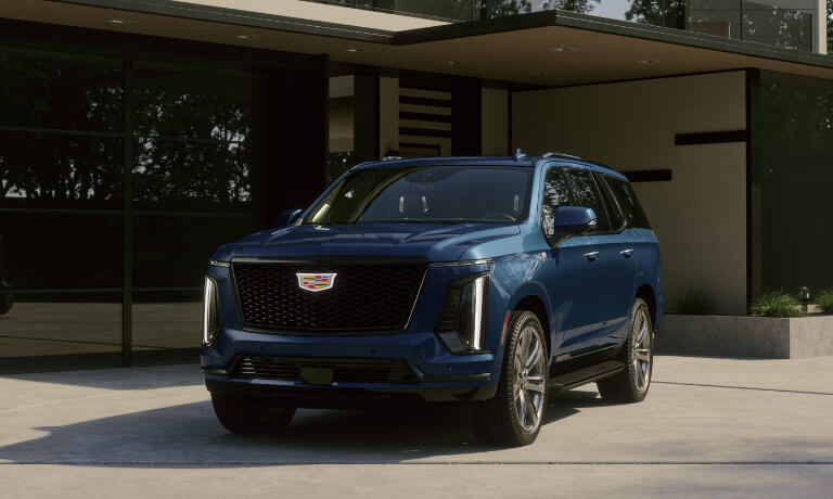 2025 Cadillac Escalade Exterior Parked Under Porch