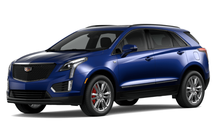 2025 Cadillac XT5 Sport Exterior - Opulent Blue Metallic