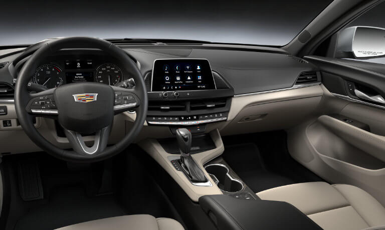 2025 Cadillac CT4 Interior Front Seats And Dash