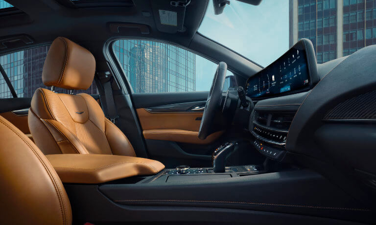 2026 Cadillac CT5 Interior Front Seats Side View