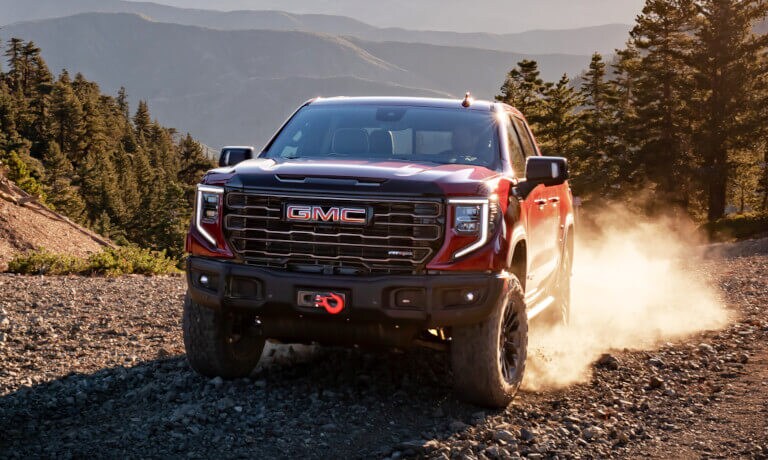 2026 GMC Sierra 1500 Exterior Driving On Gravel Road