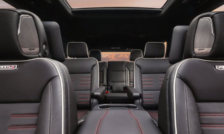 2025 GMC Yukon Interior Full Seating View