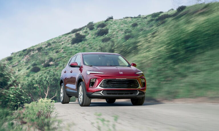 2025 Buick Encore GX Exterior Driving Through Desert
