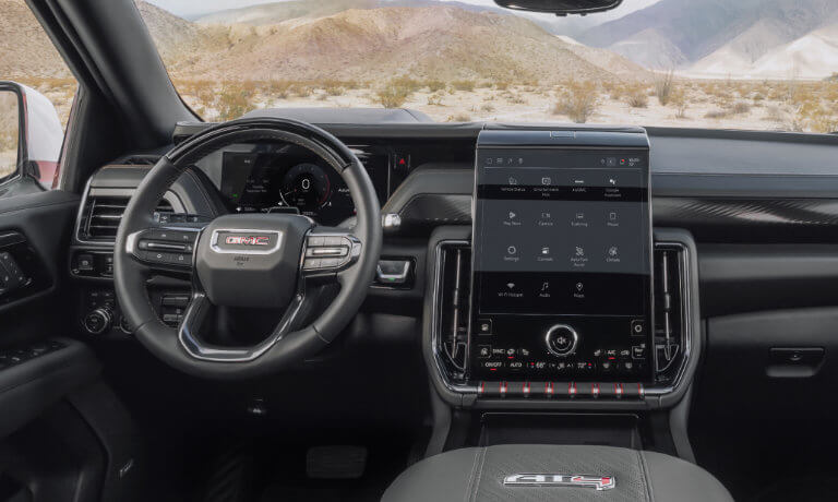 2025 GMC Yukon Interior Front Dashboard Infotainment