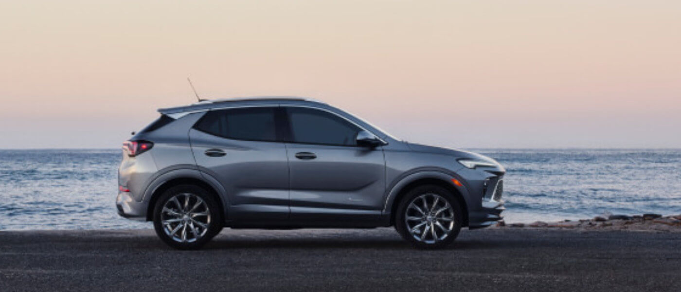 2026 Buick Encore GX Exterior Parked On Beach Side View