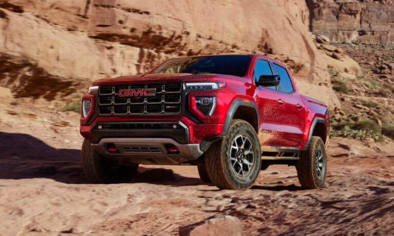 2026 GMC Canyon Exterior On Rockey Canyon Trail