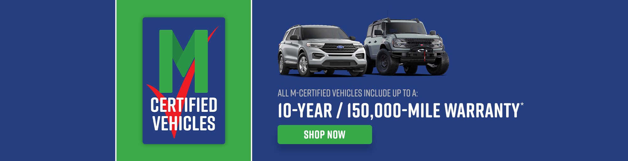 McGovern Certified Vehicles