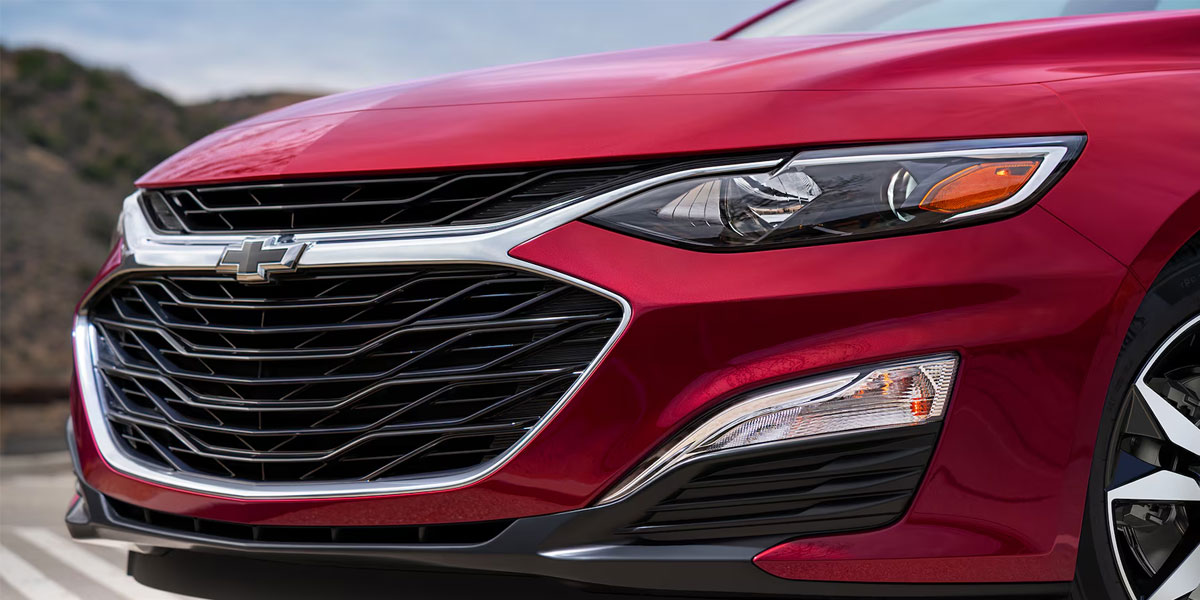 2025 Chevy Malibu front grille