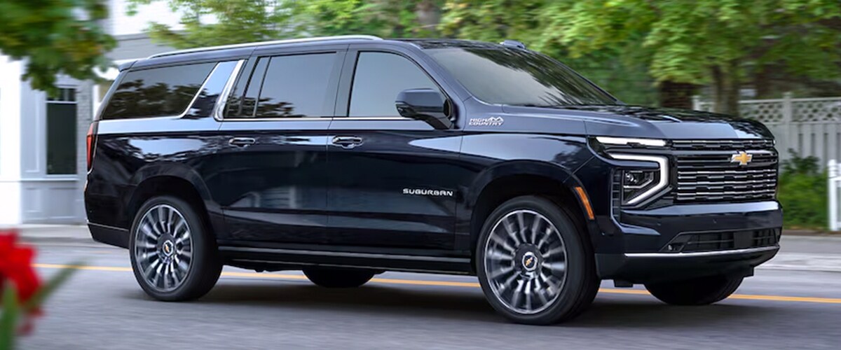 2025 Chevy Suburban Driving
