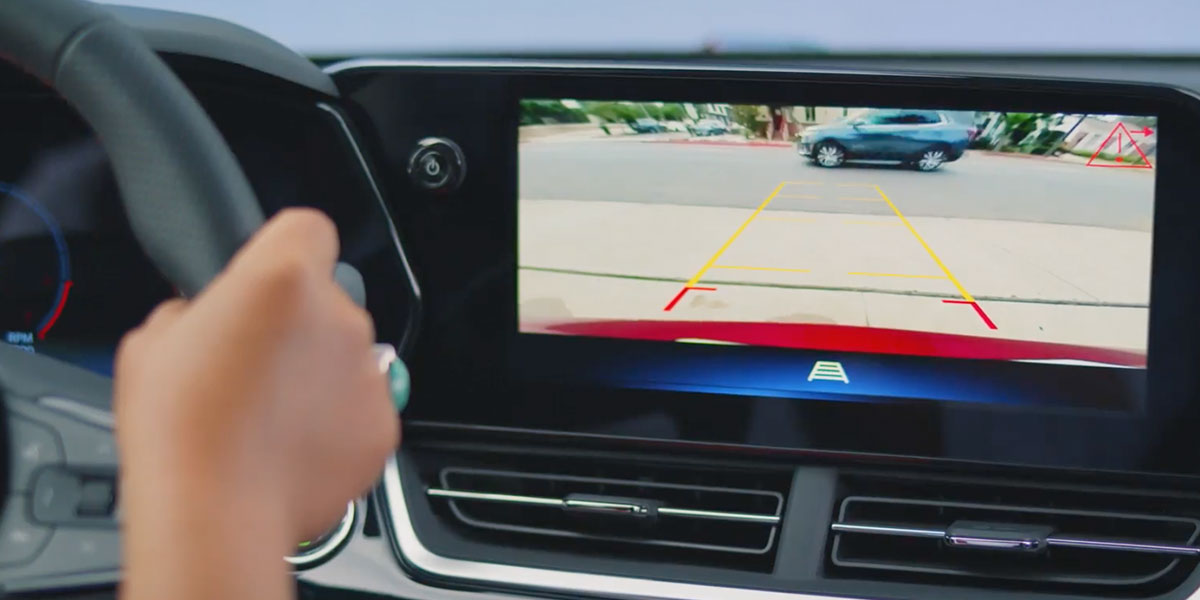 2025 Chevy Trax rear camera