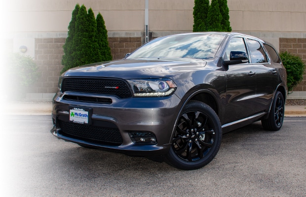 Dodge Durango with black rims