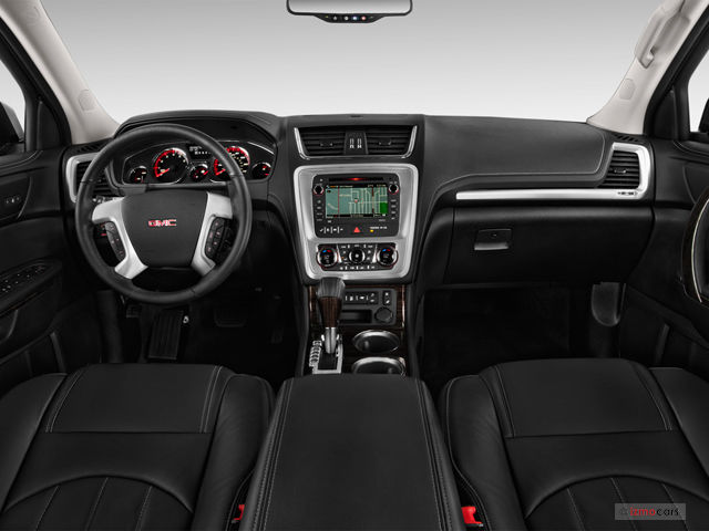 2016 Red GMC Acadia Interior Dashboard