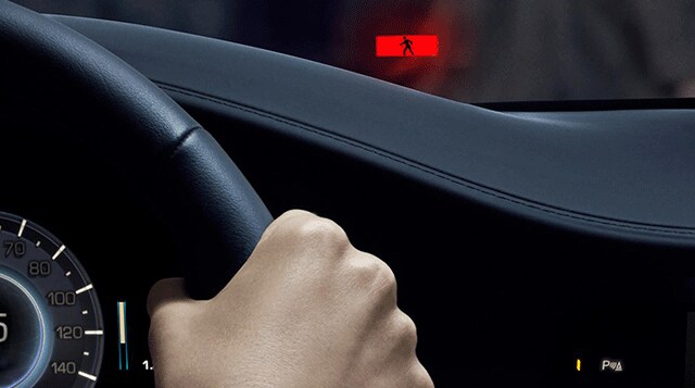 Cadillac Pedestrain crossing detection