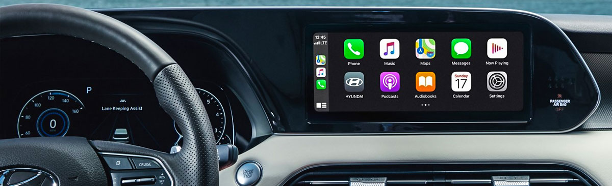 2021 Hyundai Palisade Interior Infotainment Touchscreen