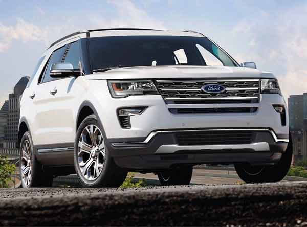 2019 Ford Explorer Exterior on a gravel road
