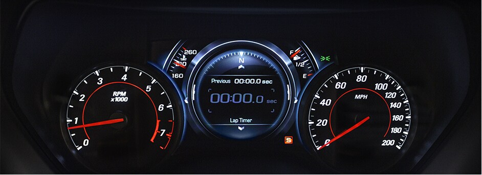 2016 Chevrolet Camaro digital cluster