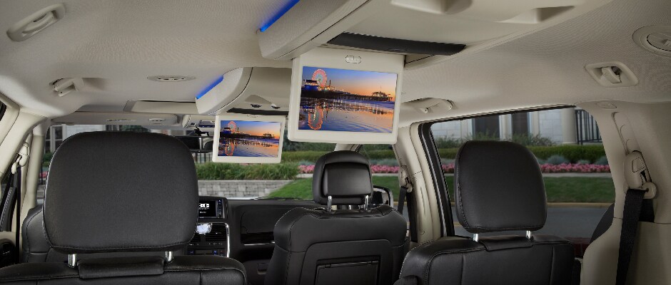 DVD players in the Chrysler Town & Country