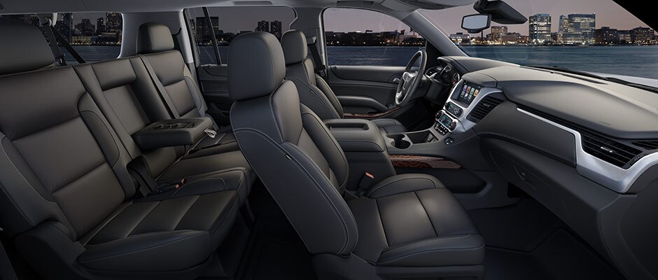 interior seating in the Yukon