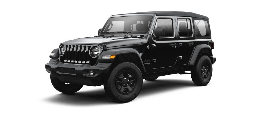 20201 Jeep Wrangler Black