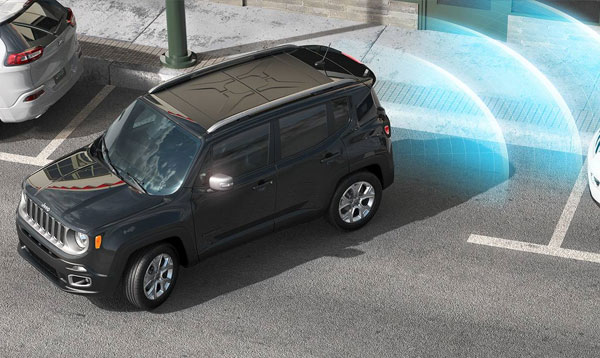 2019 Jeep Renegade Safey Features Rearview camera
