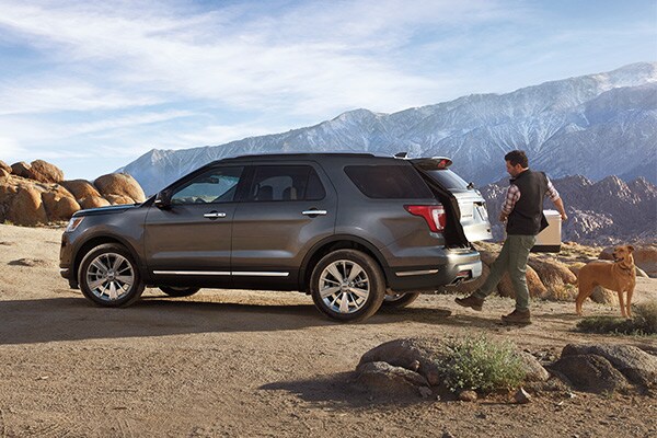 2018 ford explorer hands-free tailgate