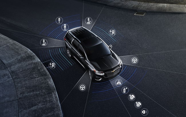 2019 Chevy Traverse Available Safety Features