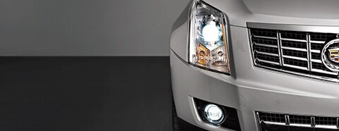 Silver Cadillac SRX LED Headlights