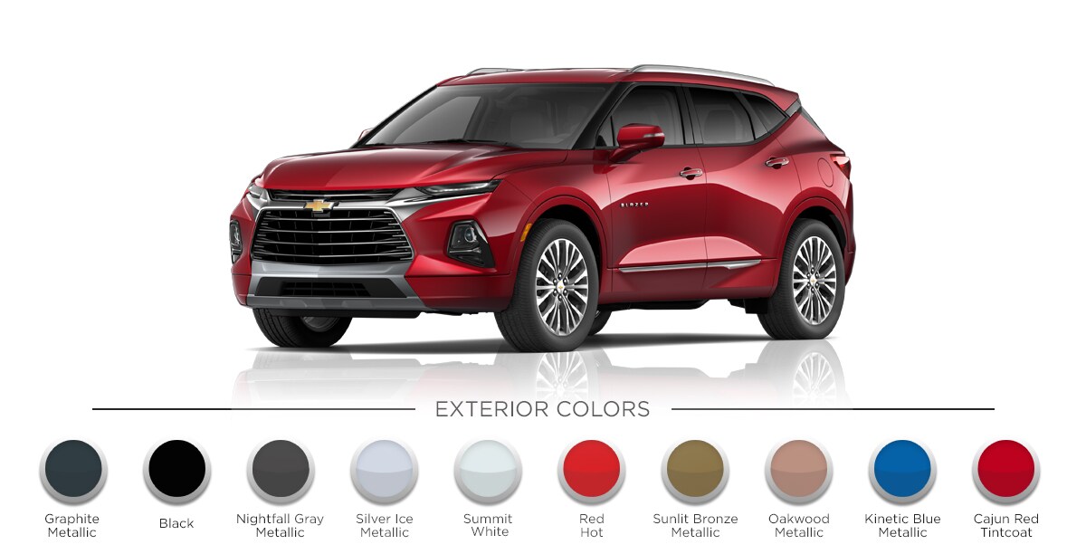 2019 Cajun Red Tintcoat Chevy Blazer