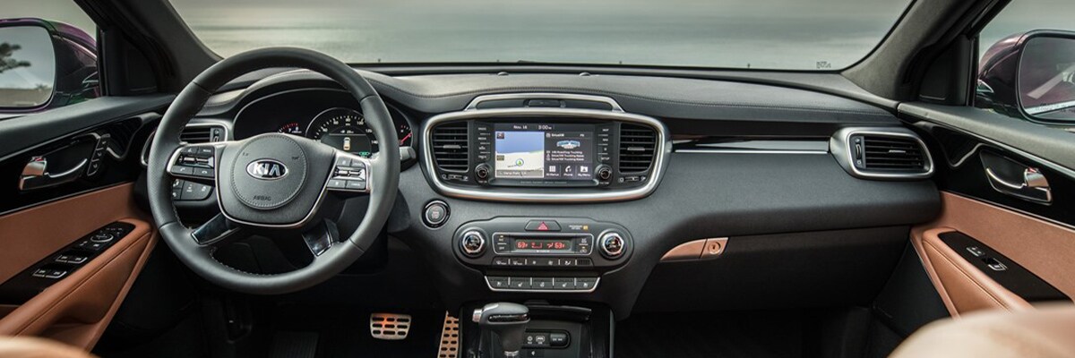 2020 Kia Sorento leather interior