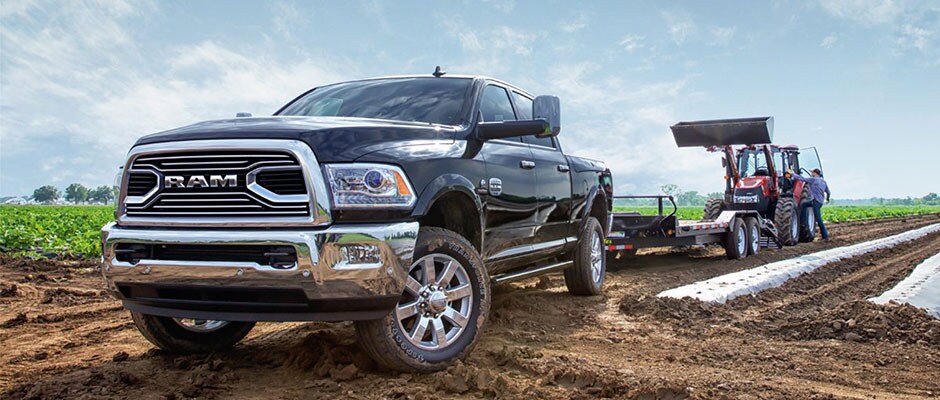Ram 2500 working on the farm