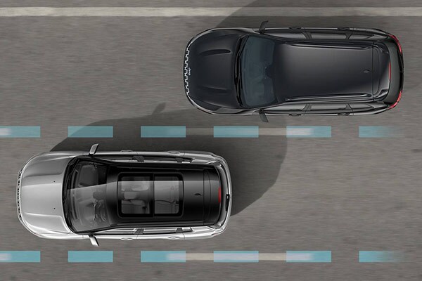 Lane Departure Warning in the Jeep Compass