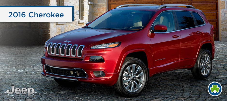 Red 2016 Jeep Cherokee Front Angle